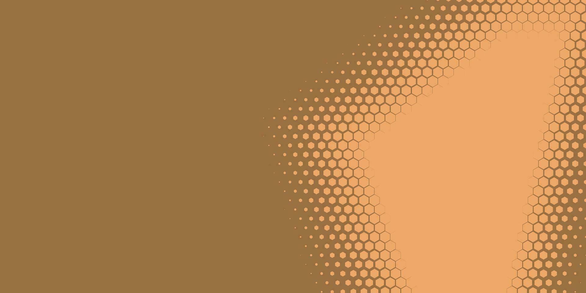 Geometric abstract Hexagon Two Color Background vector