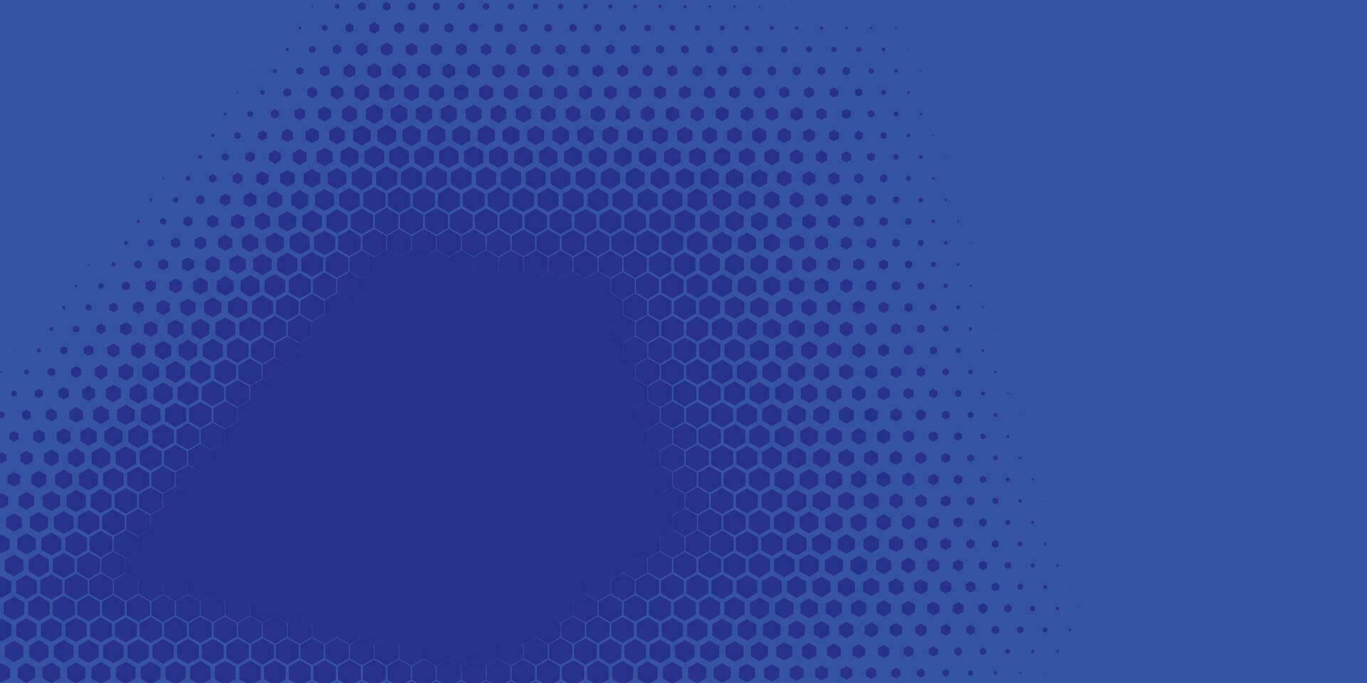 Geometric abstract Hexagon Two Color Background vector