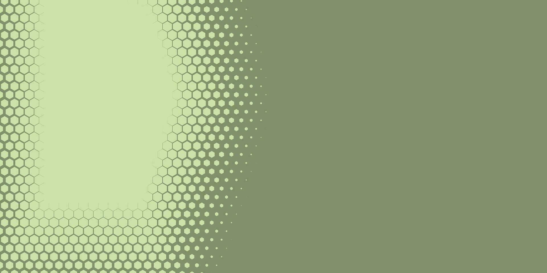 Geometric abstract Hexagon Two Color Background vector