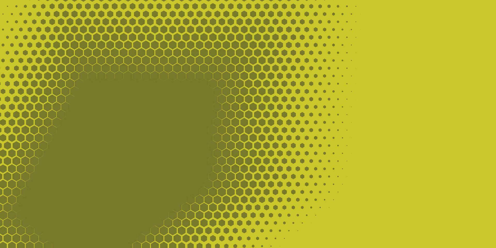 Geometric abstract Hexagon Two Color Background vector