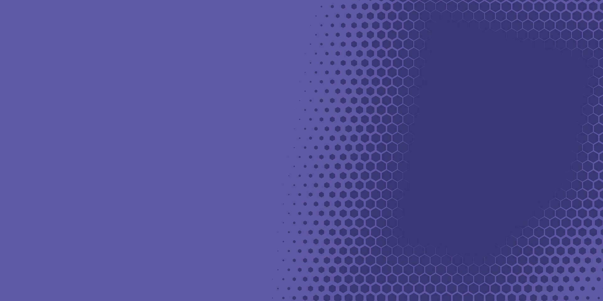 Geometric abstract Hexagon Two Color Background vector