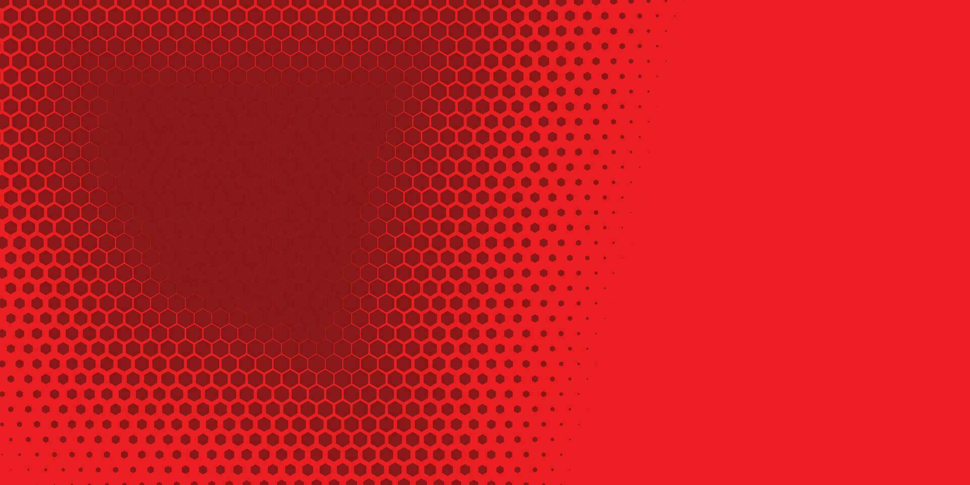 Geometric abstract Hexagon Two Color Background vector