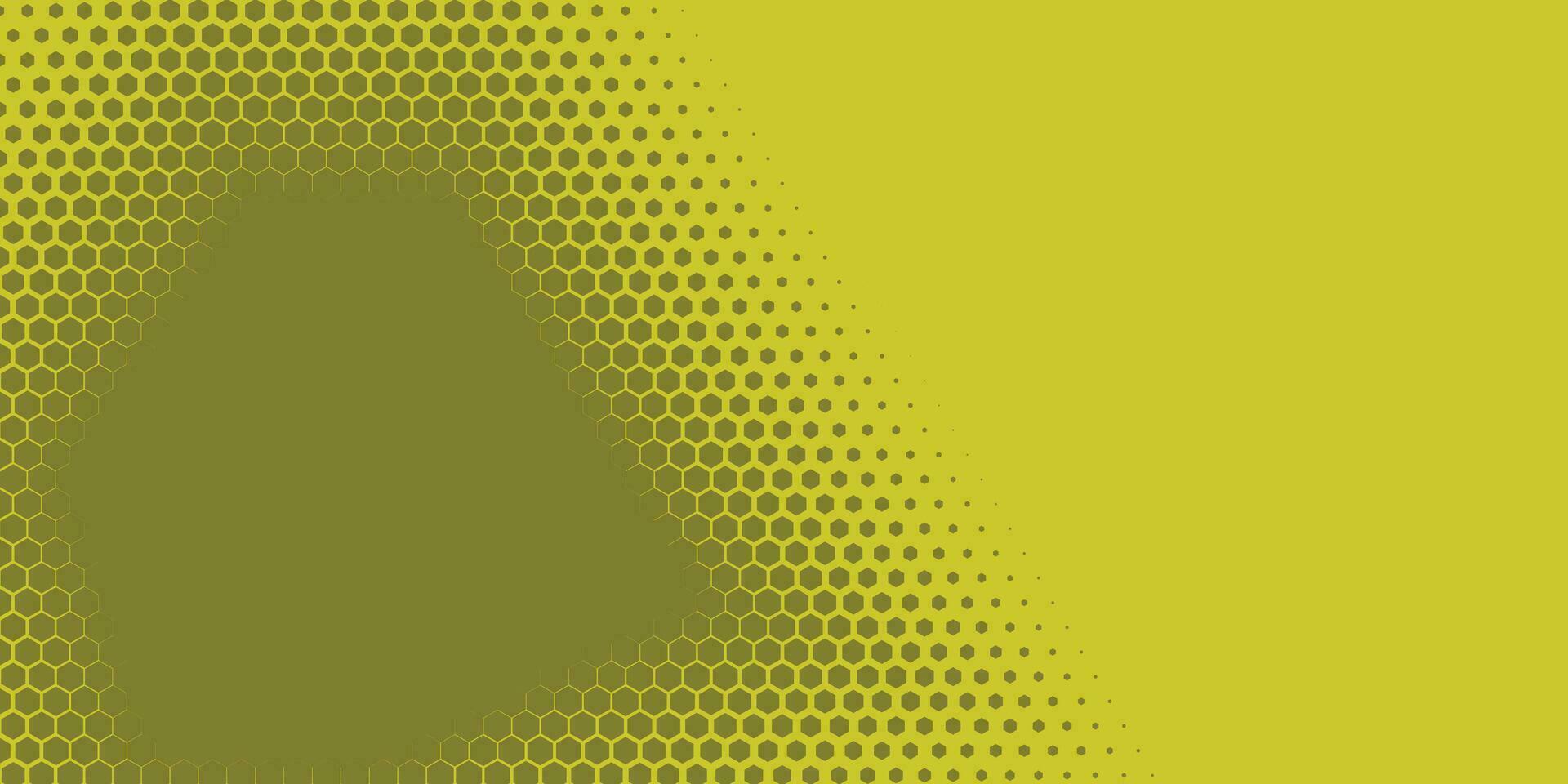 Geometric abstract Hexagon Two Color Background vector