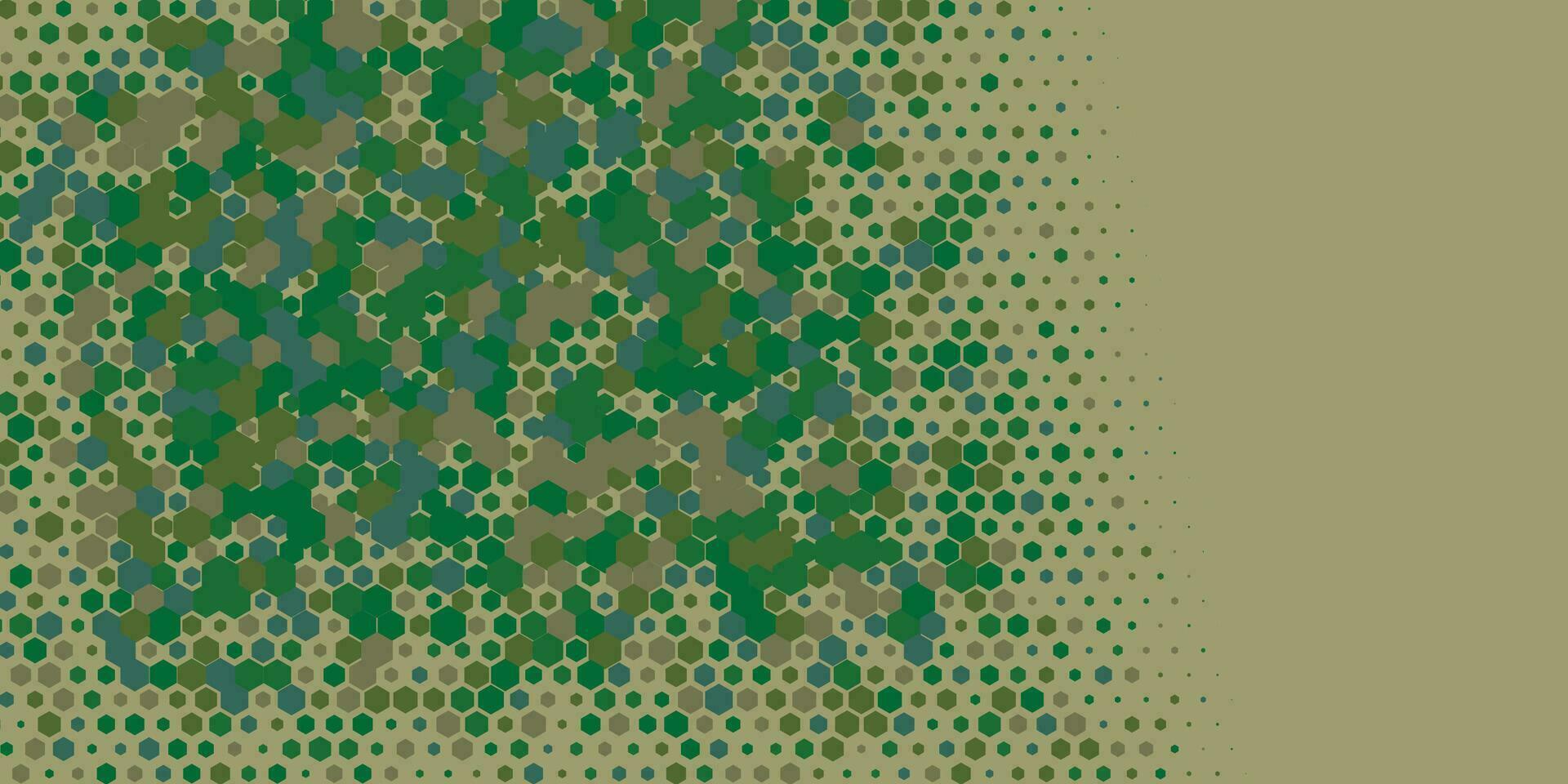 Geometric abstract Hexagon Two Color Background vector