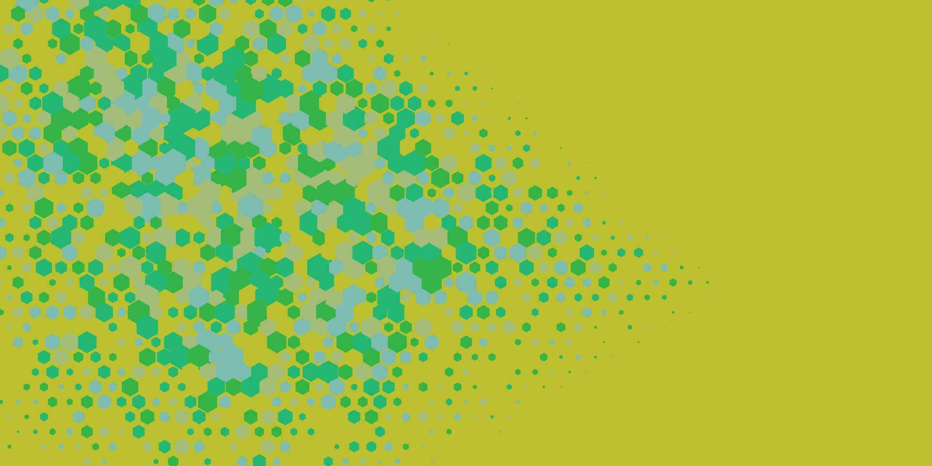 geométrico resumen hexágono dos color antecedentes vector