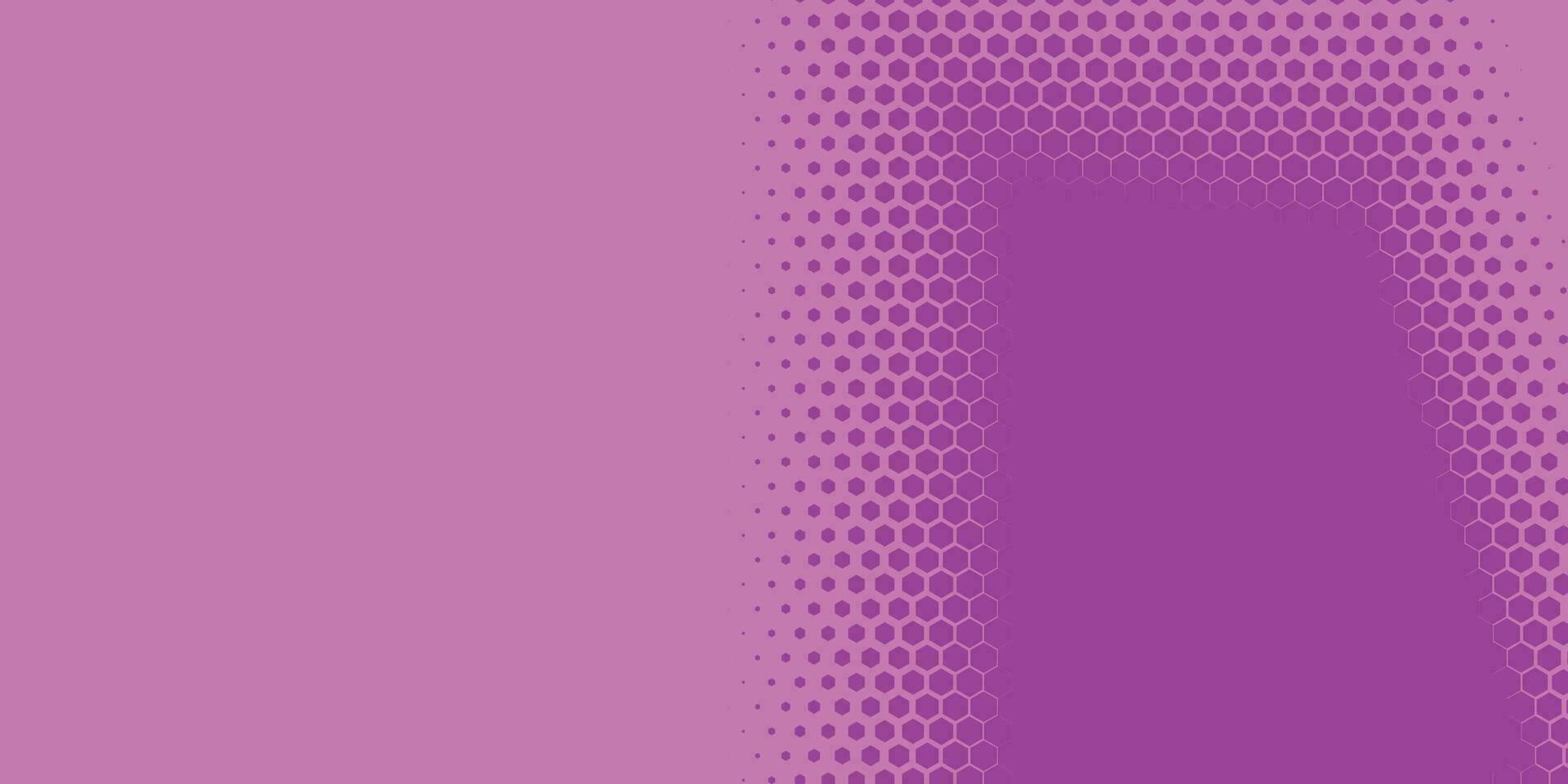 Geometric abstract Hexagon Two Color Background vector