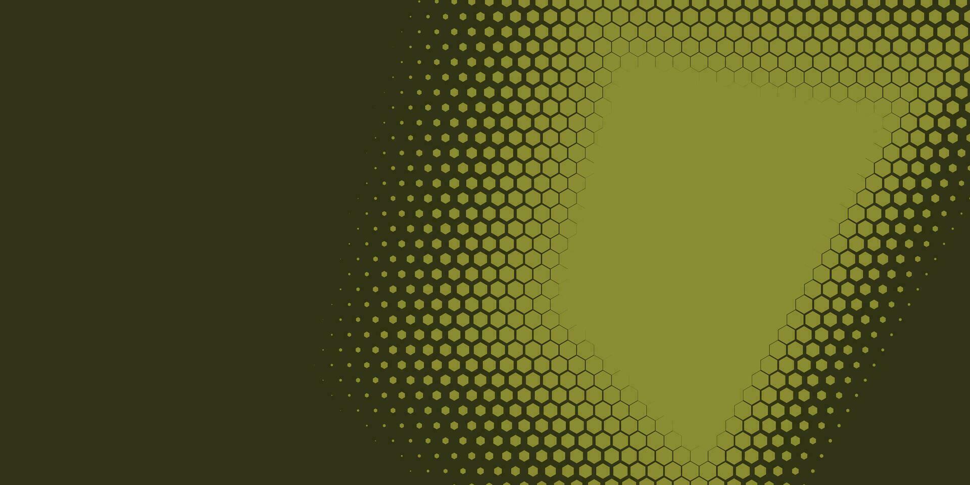 Geometric abstract Hexagon Two Color Background vector