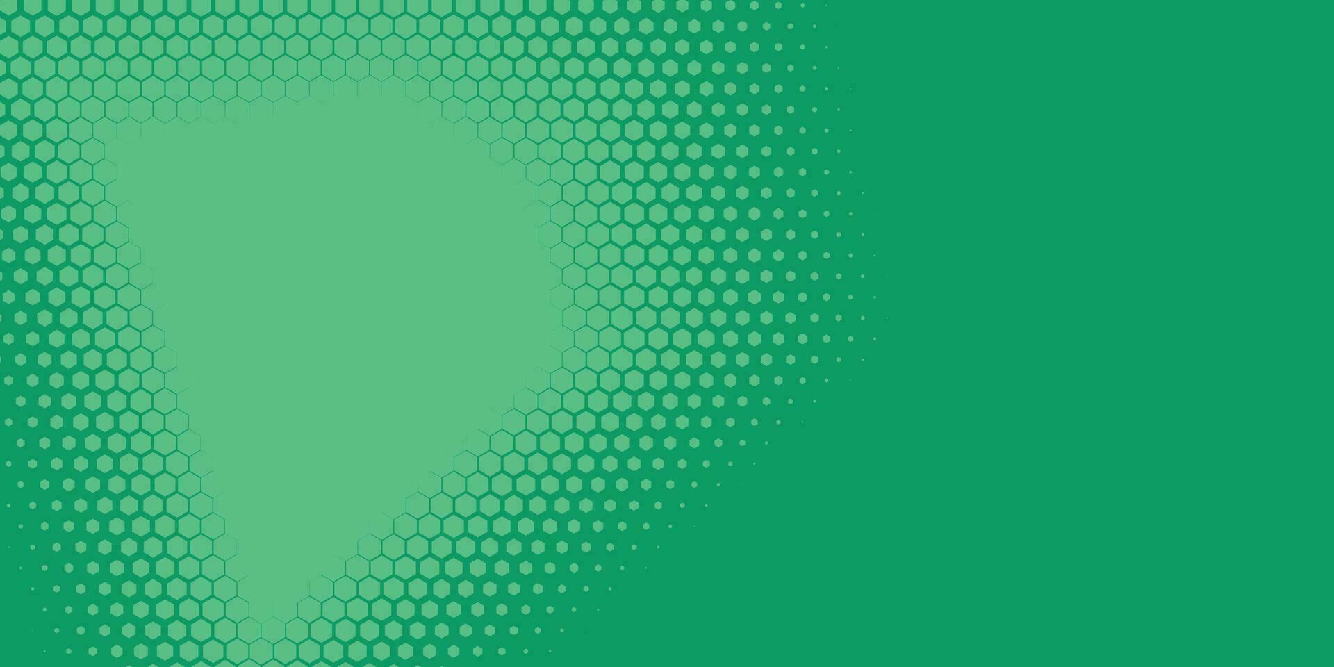 Geometric abstract Hexagon Two Color Background vector