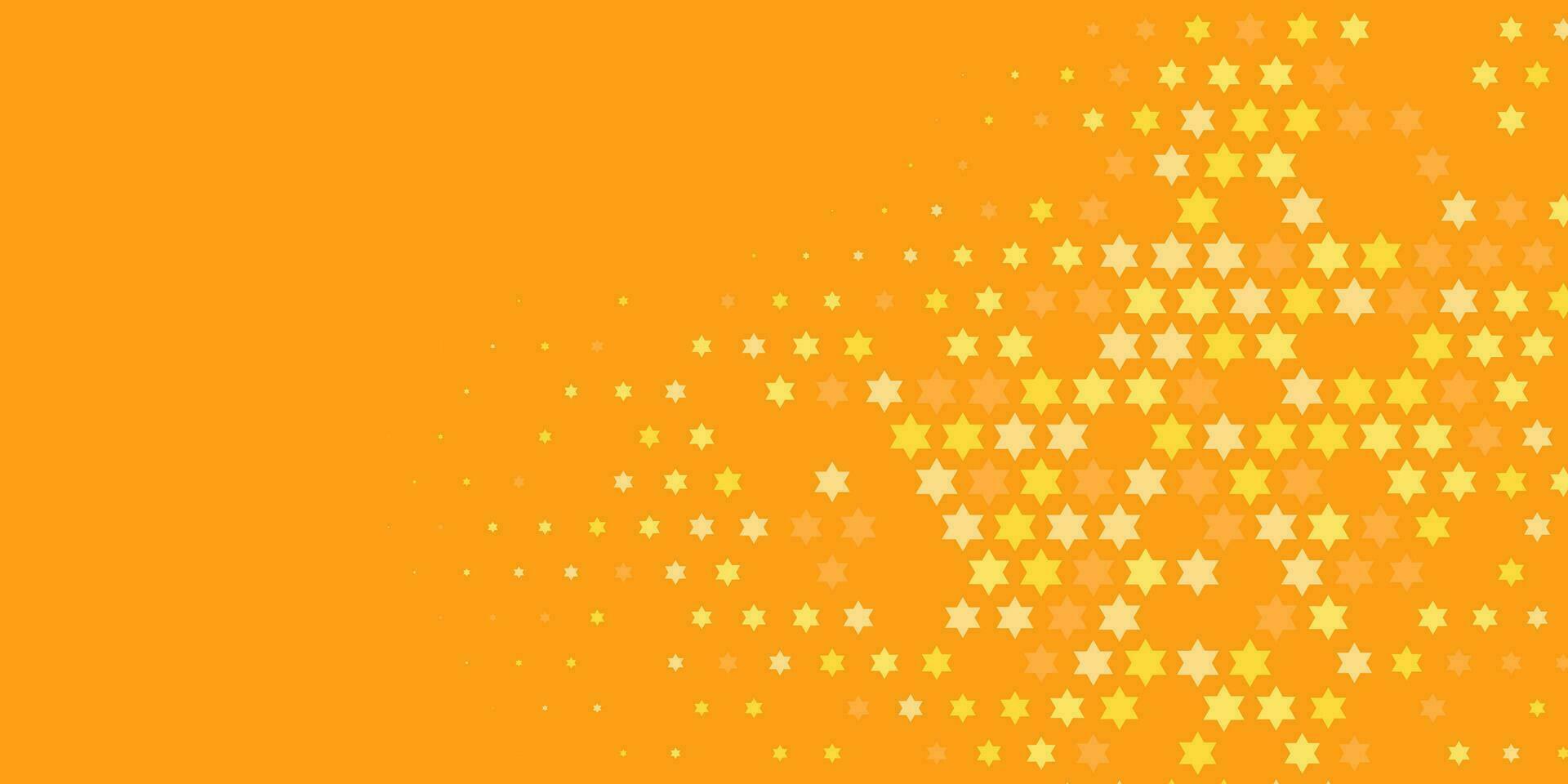 Stars wide banner Two Color Abstract Illustration background beautiful wallpaper of colorful multi sizes stars vector