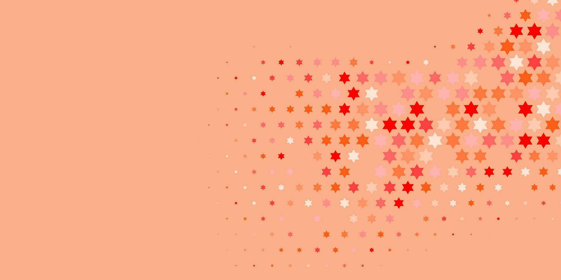 Stars wide banner Two Color Abstract Illustration background beautiful wallpaper of colorful multi sizes stars vector