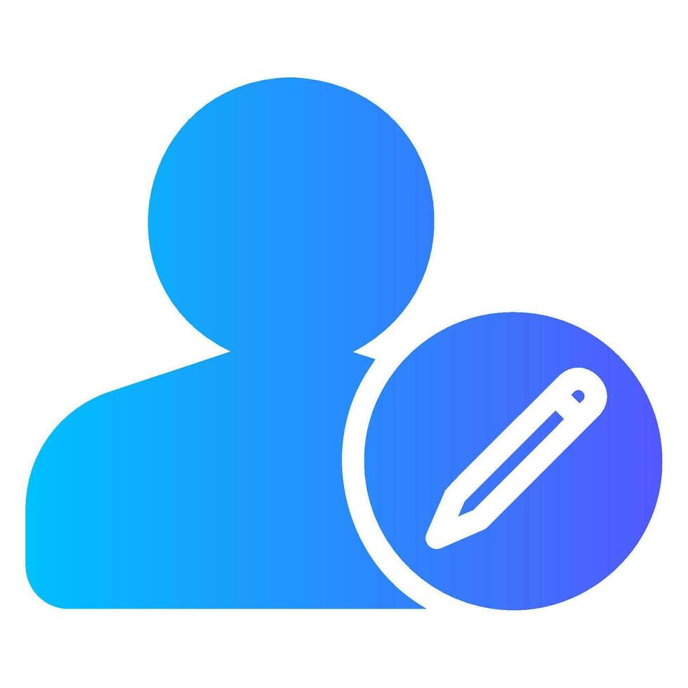 edit gradient icon vector