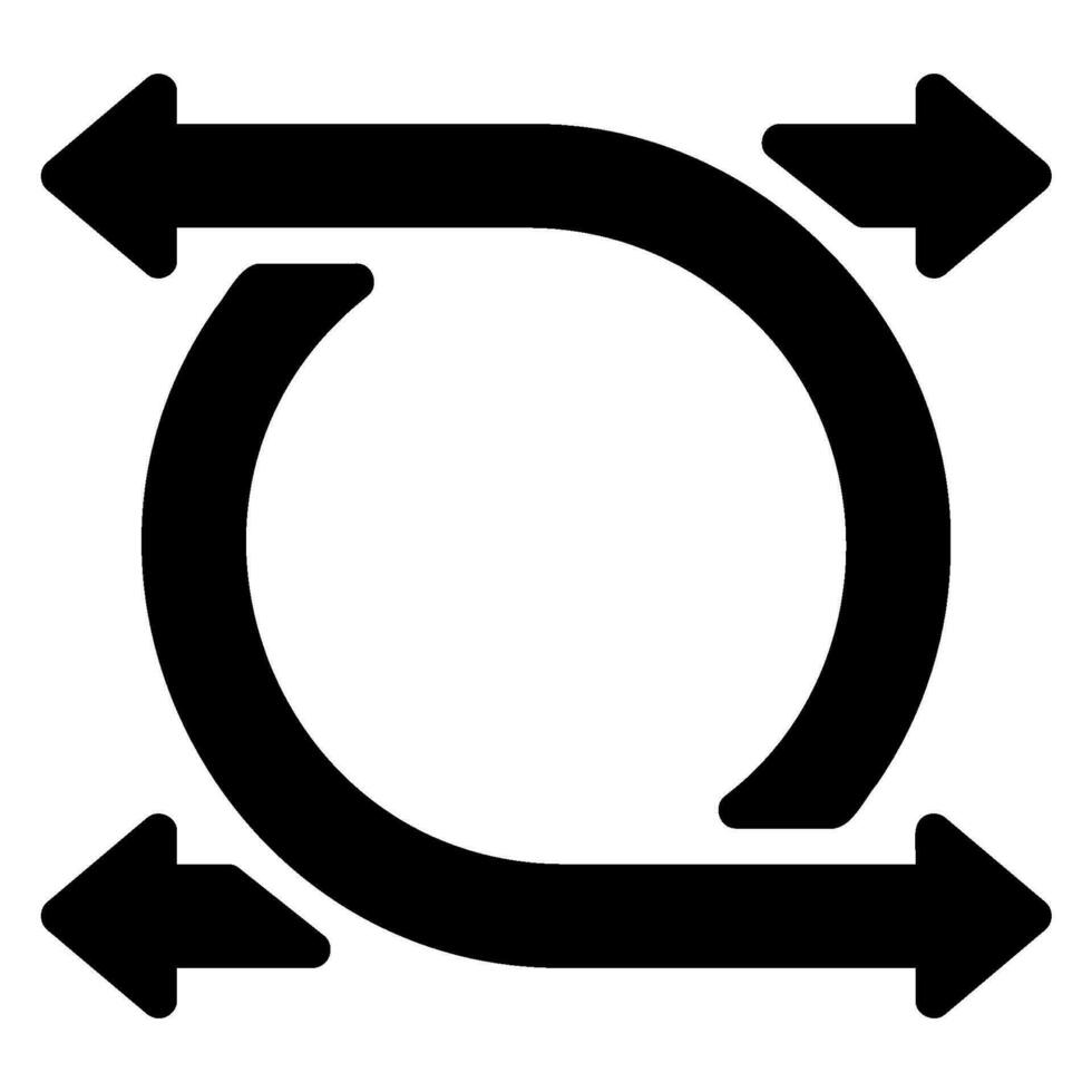 flexibility glyph icon vector