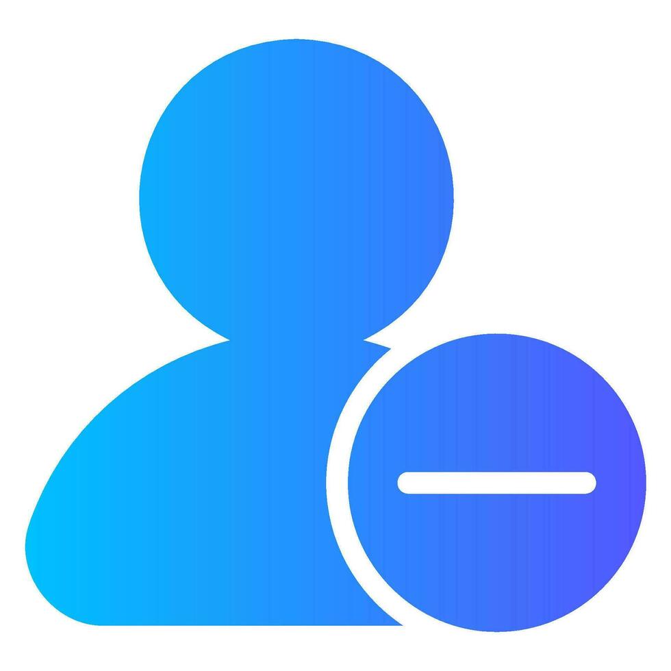 remove gradient icon vector