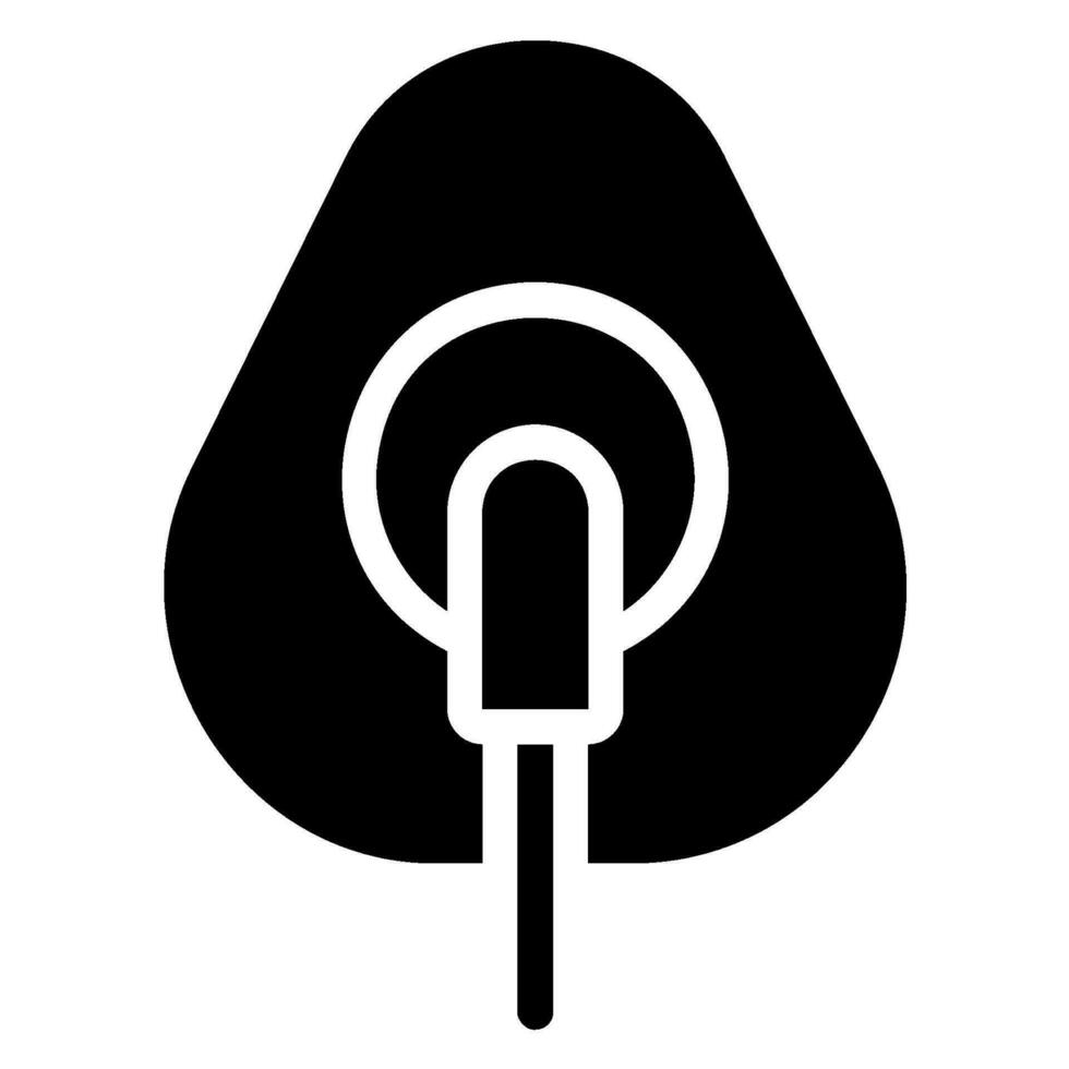 oxygen mask glyph icon vector
