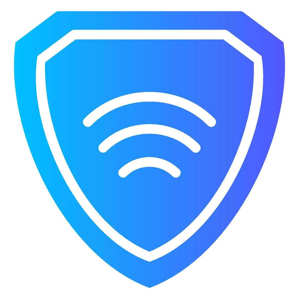 vpn gradient icon vector
