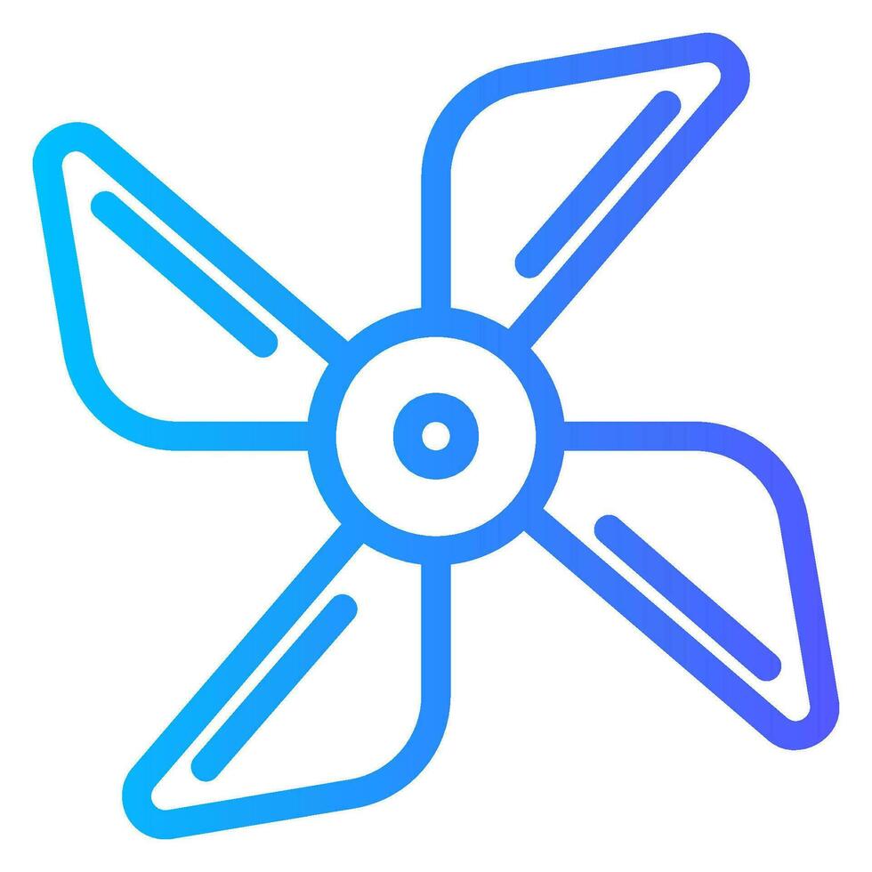 cooler gradient icon vector