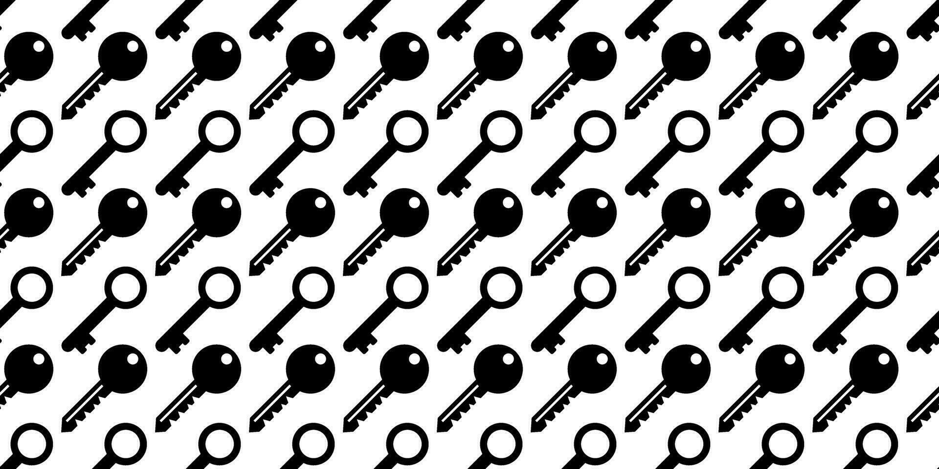 black white keys seamless pattern vector