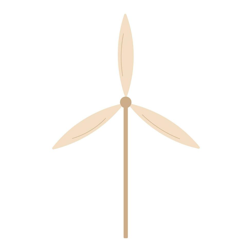 wind generator saving green eco icon element vector