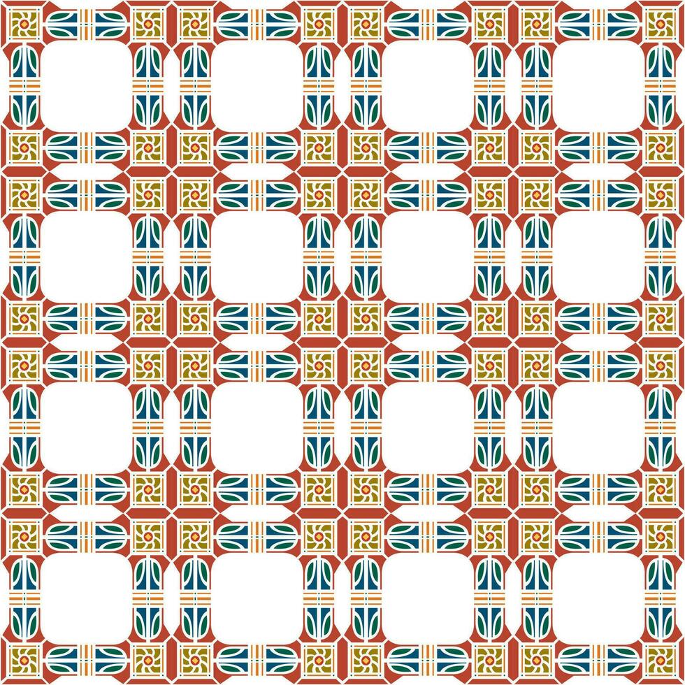 vector background with colorful oriental ornaments and abstract look