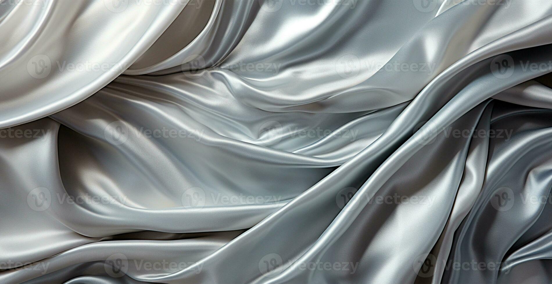 Light light linen fabric, texture panoramic background - AI generated image photo