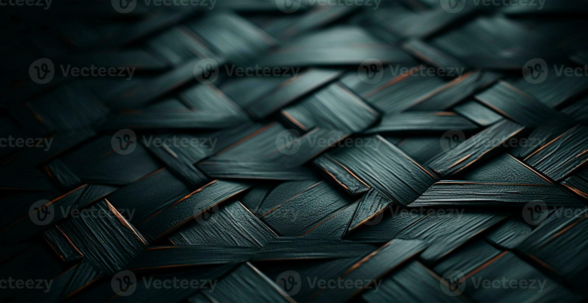 Abstract black background, straight lines lighting - AI generated image photo
