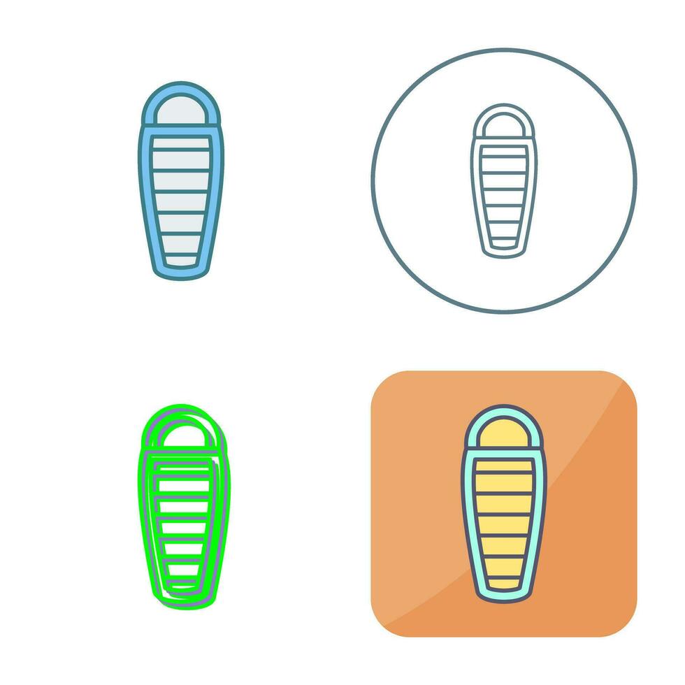 Sleeping Bag Vector Icon