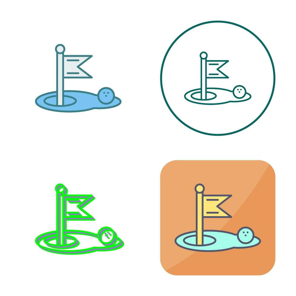 Golf Vector Icon