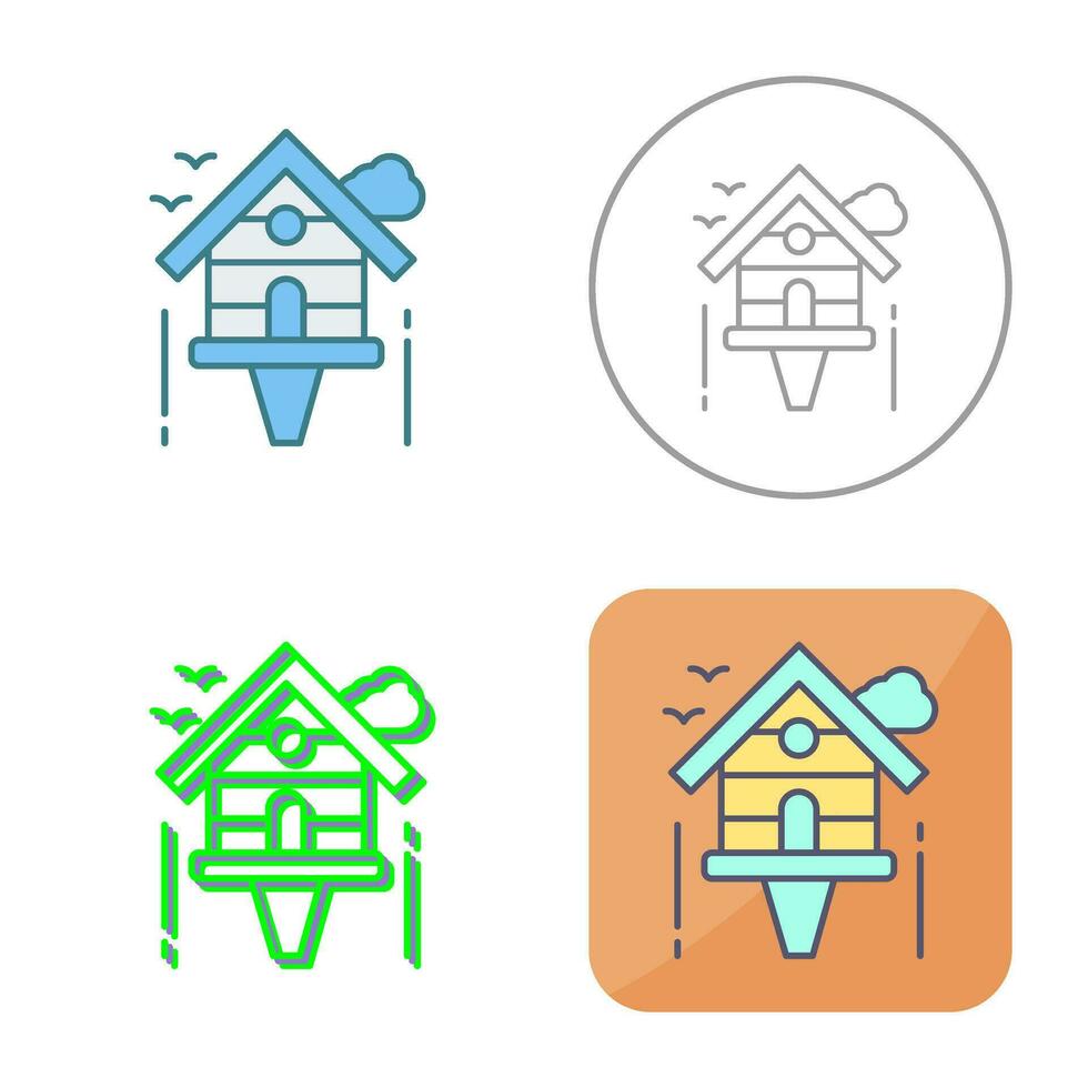 Birdhouse Vector Icon