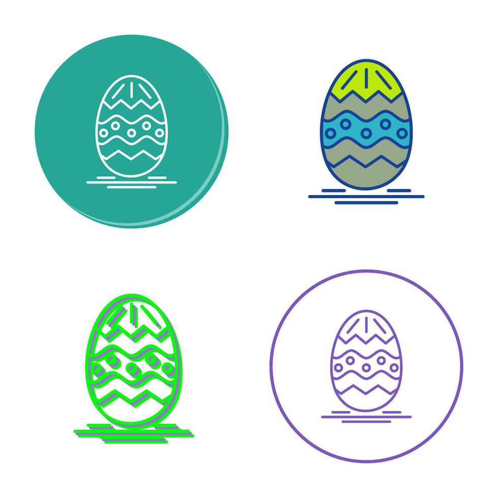 Easter Egg Vector Icon