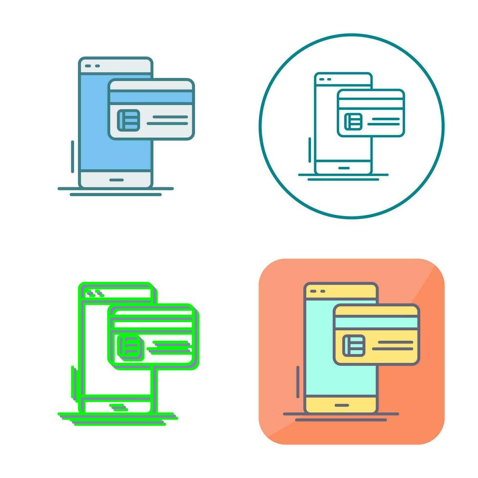Cashless Payment Vector Icon