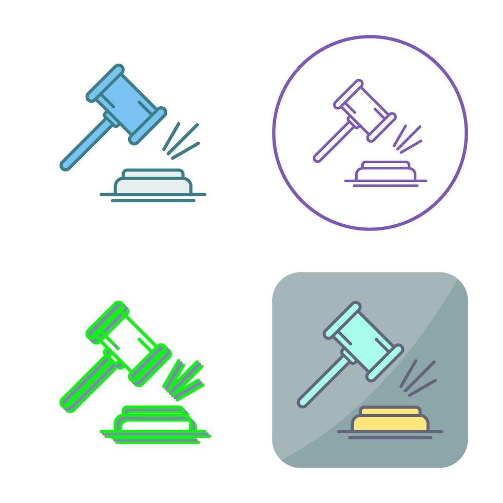 Gavel Vector Icon