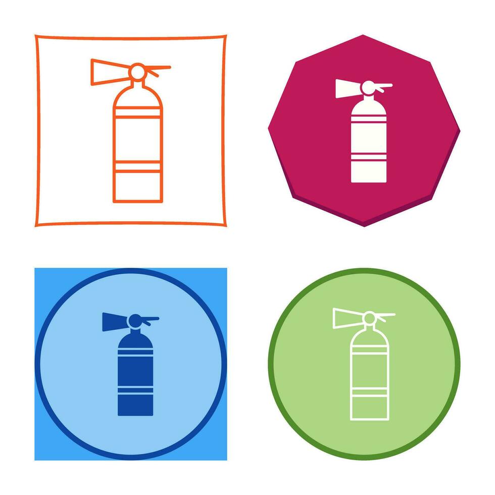 Fire Extinguisher Vector Icon