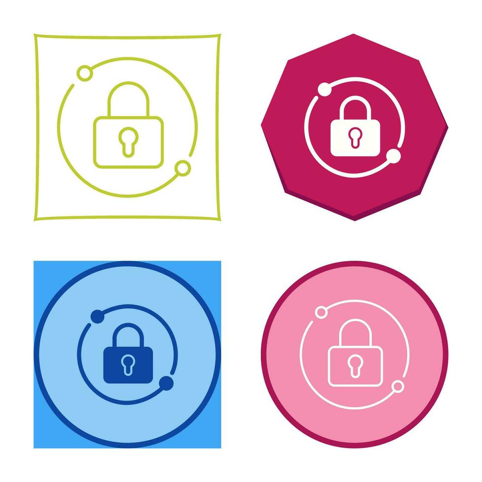 Pad Lock Vector Icon