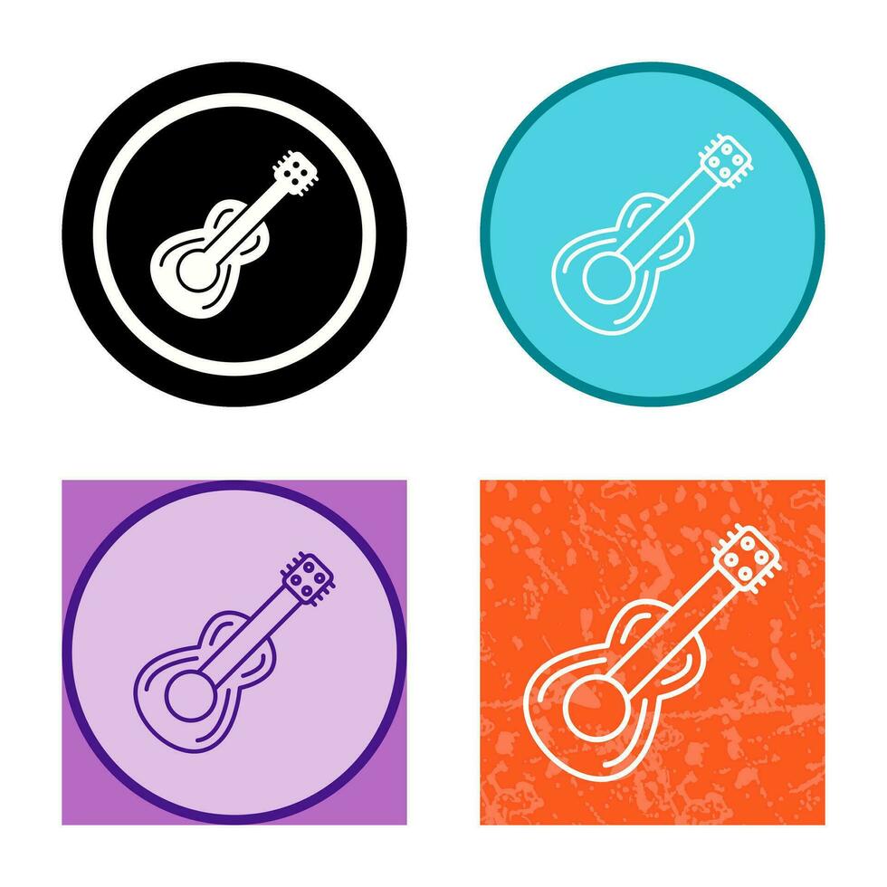 icono de vector de guitarra