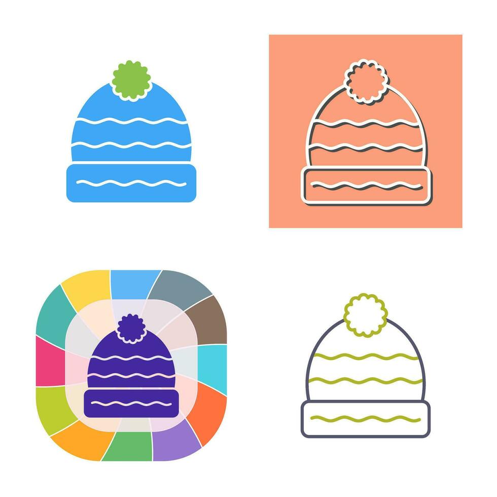 Winter Hat Vector Icon