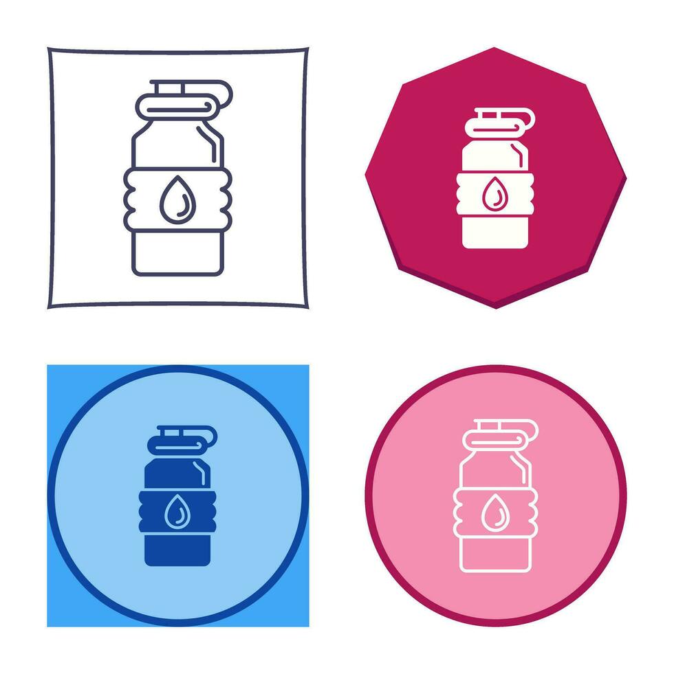 Water Bottle Vector Icon