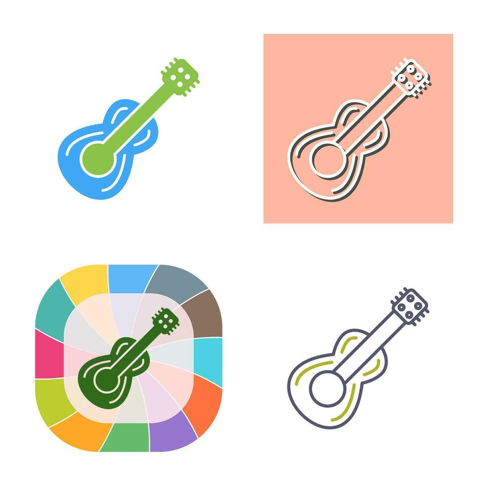 icono de vector de guitarra