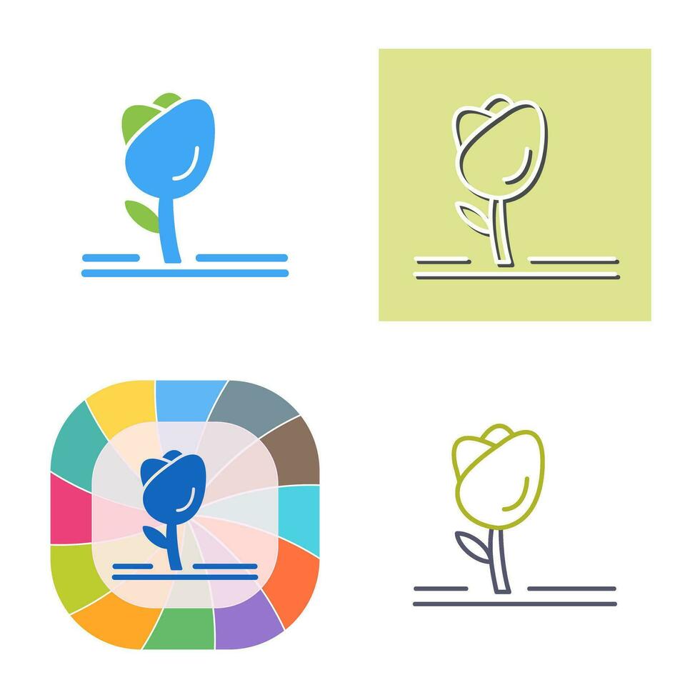 Tulip Vector Icon