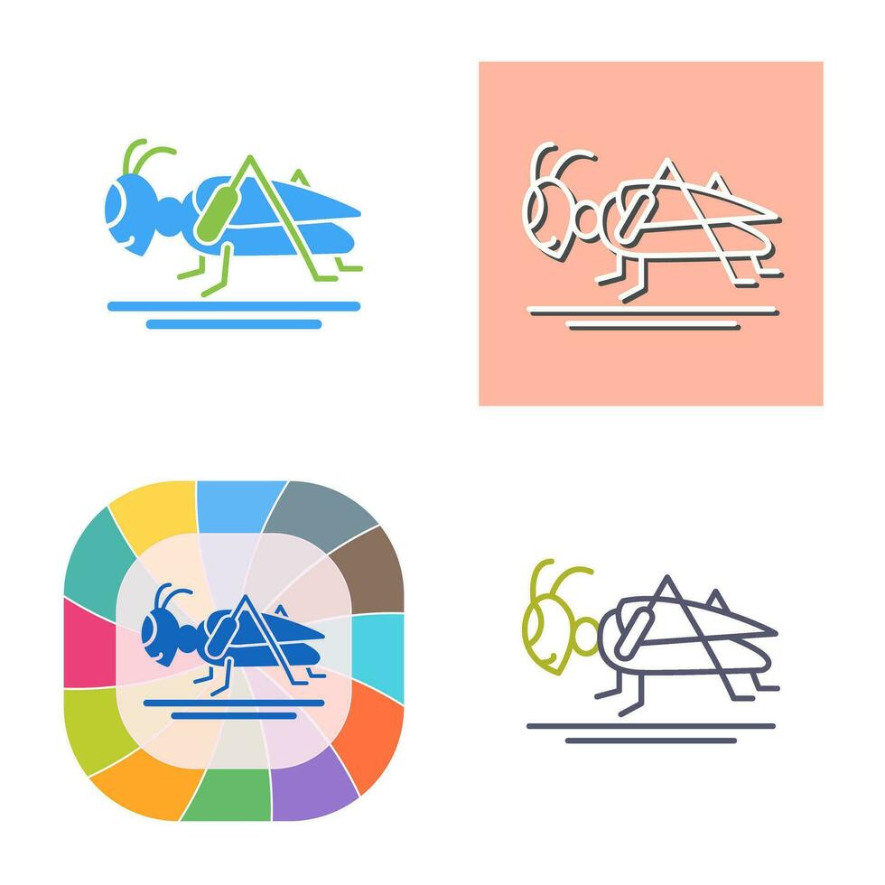 Grasshopper Vector Icon