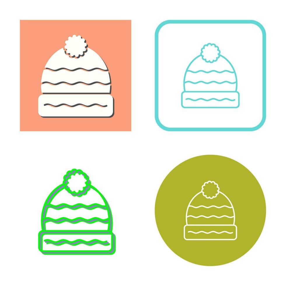 Winter Hat Vector Icon