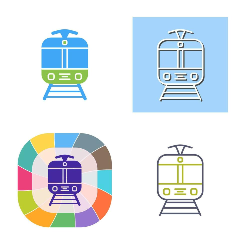 Tram Vector Icon