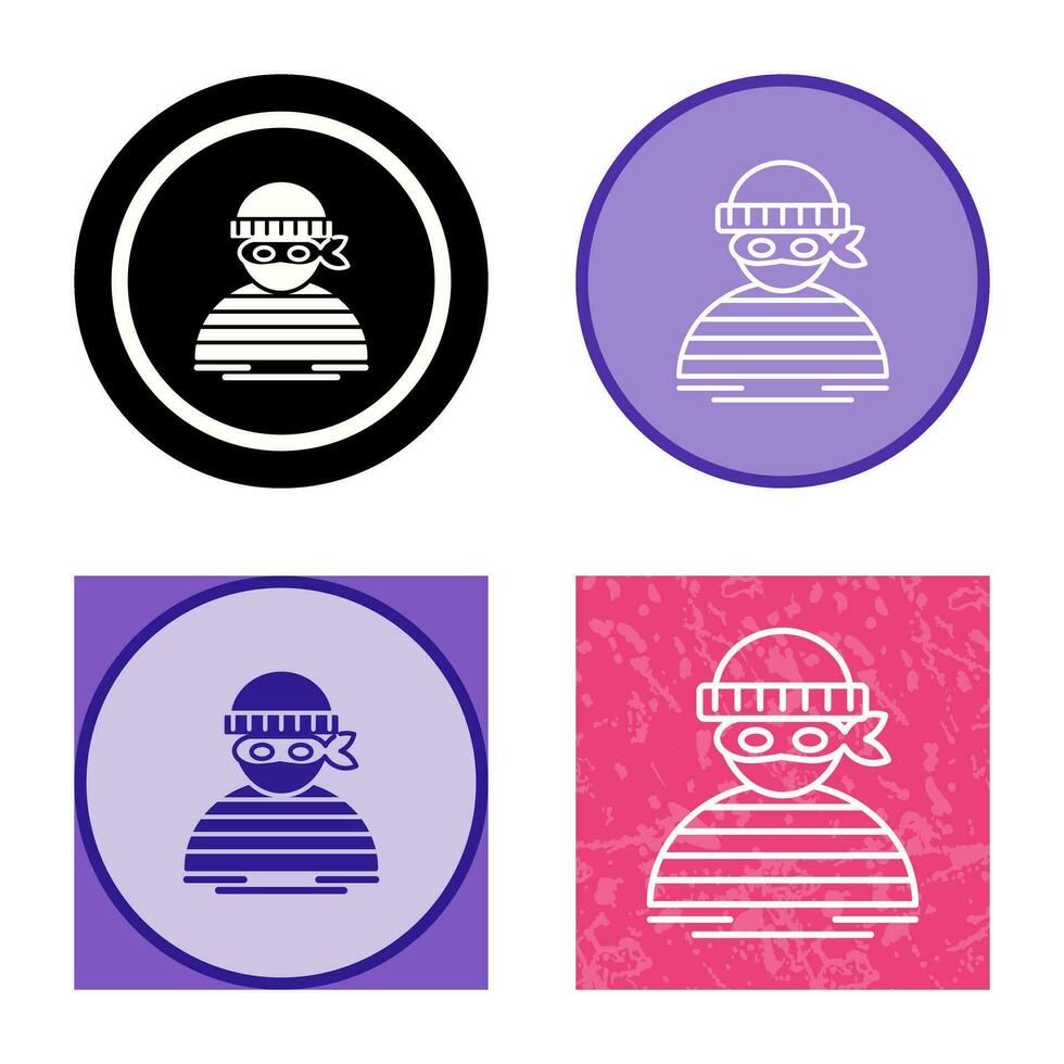 Thief Vector Icon