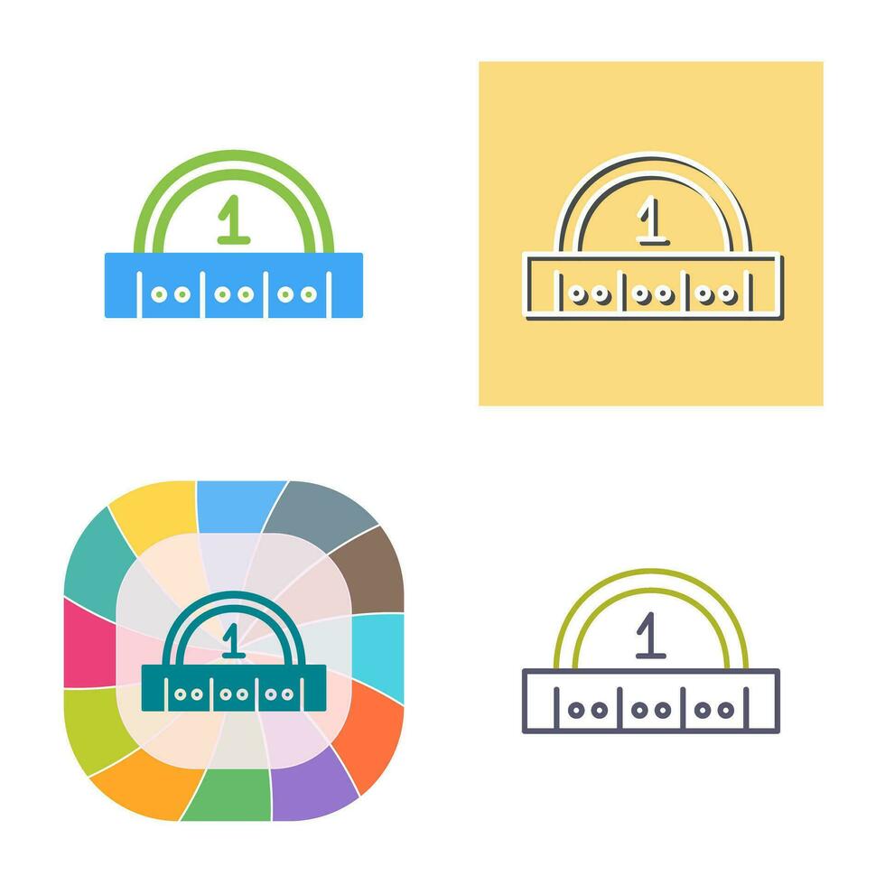 Ruler Vector Icon