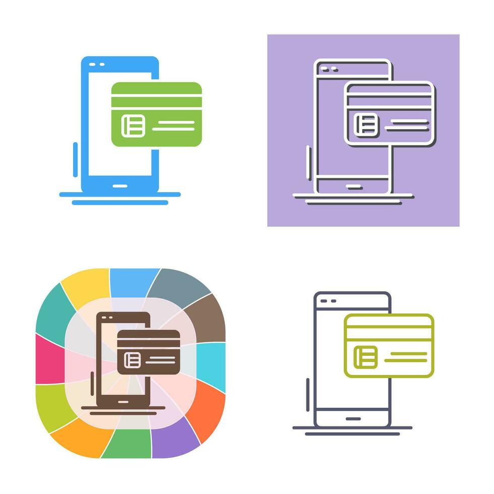 Cashless Payment Vector Icon