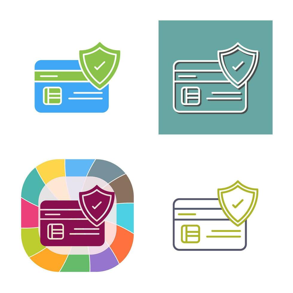 Card Protection Vector Icon