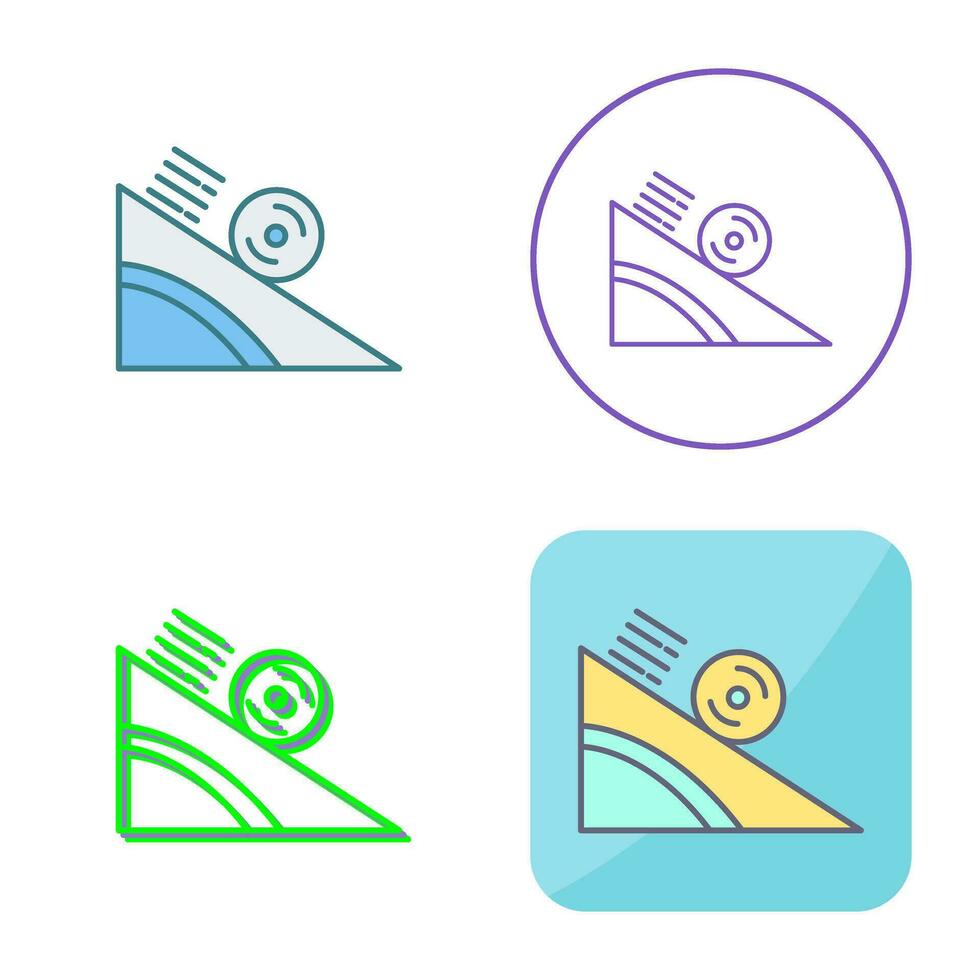 Rolling Vector Icon