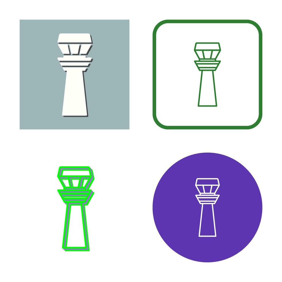 Control Tower Vector Icon