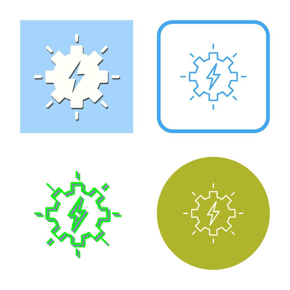 Electricity Vector Icon