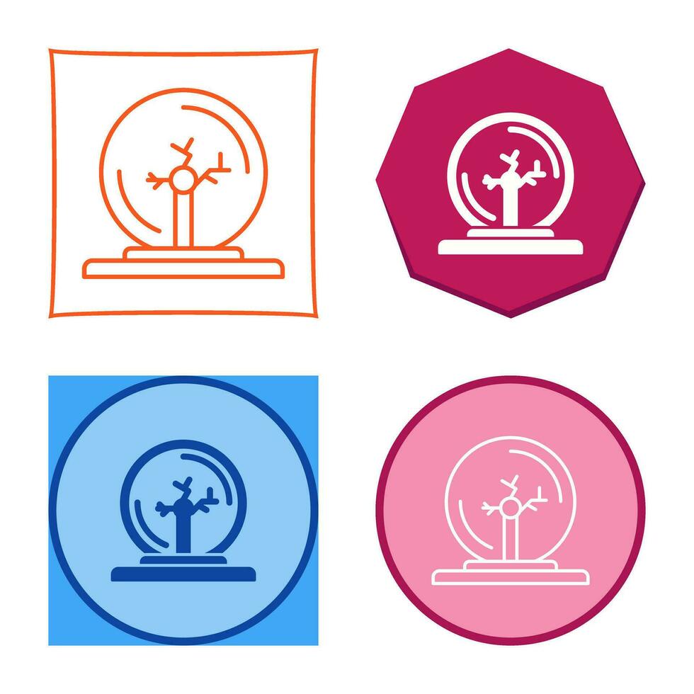 Plasma Ball Vector Icon