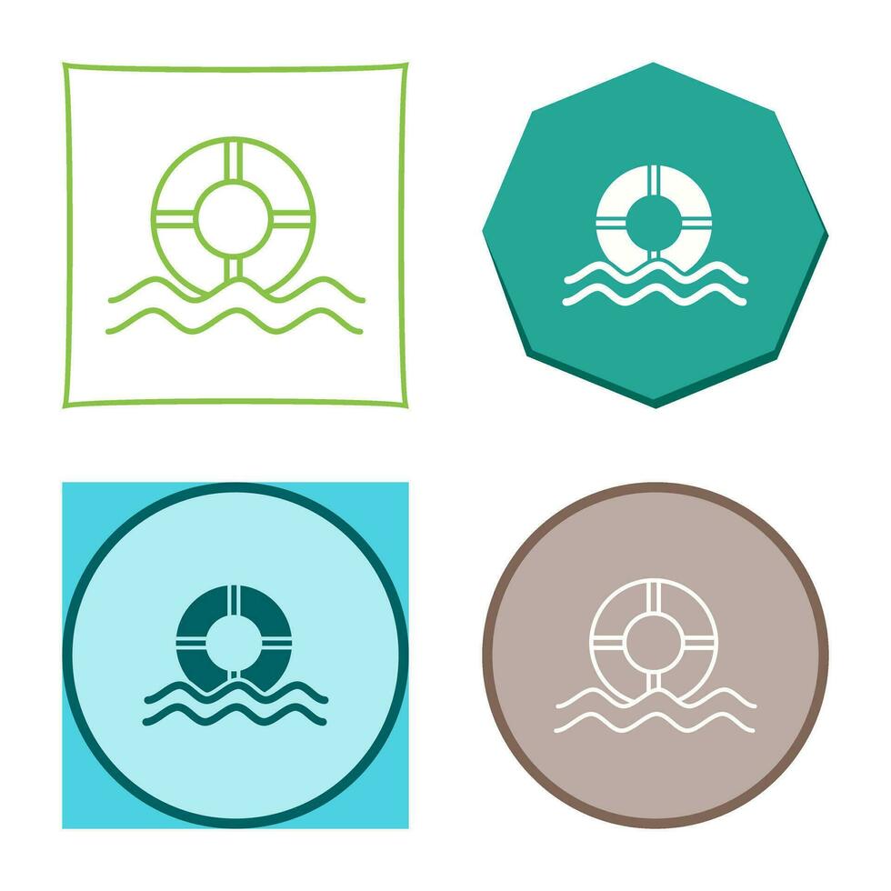 Float Vector Icon